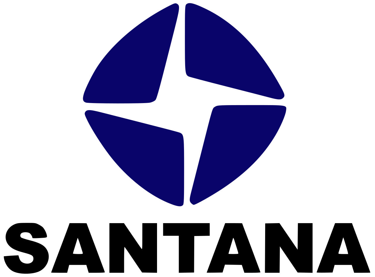 The last logo of Santana Motor, S.A. of Linares