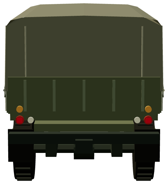 101 Forward Control Cargo — rear render