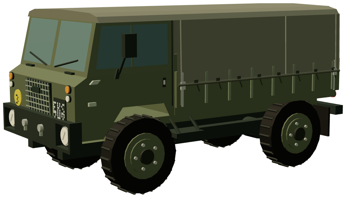 101 Forward Control Cargo — three-quarter render