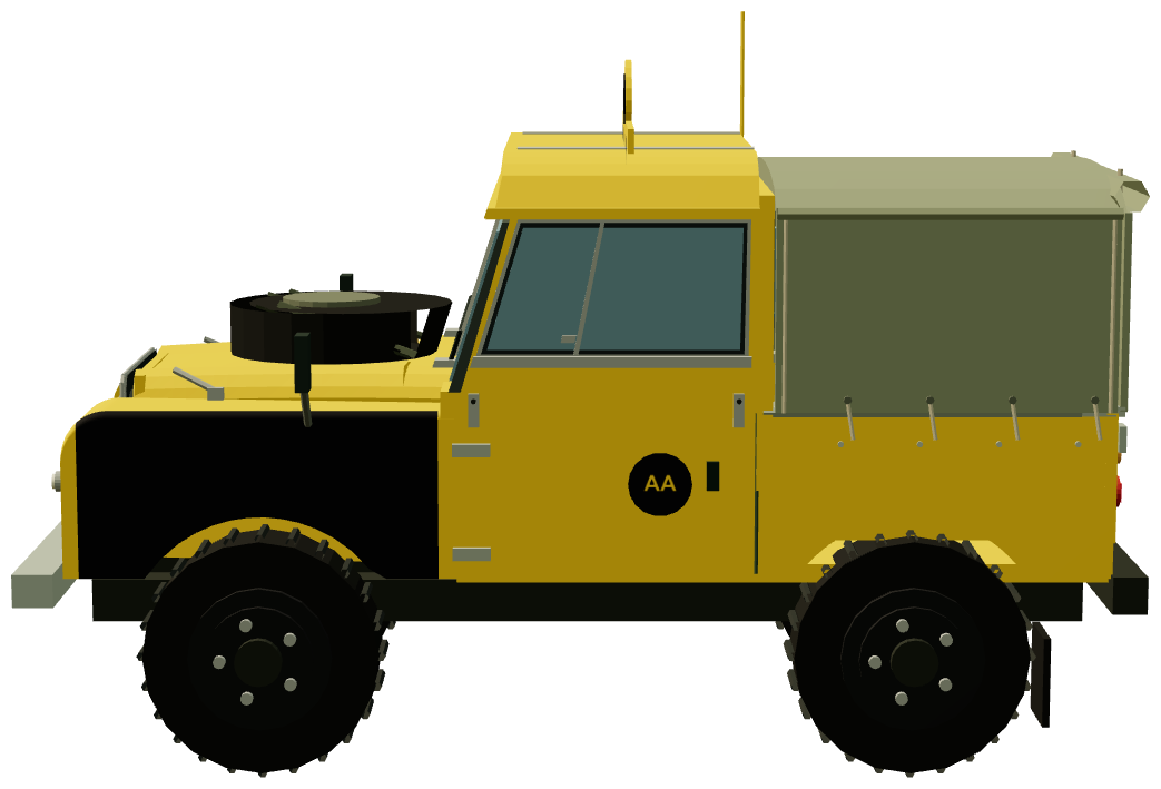 AA Highland Patrol Series I 88 — side render