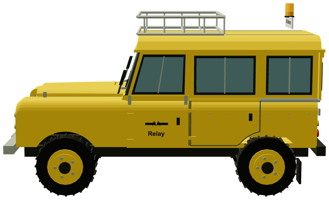 AA Relay Series III 109 Station Wagon — side render