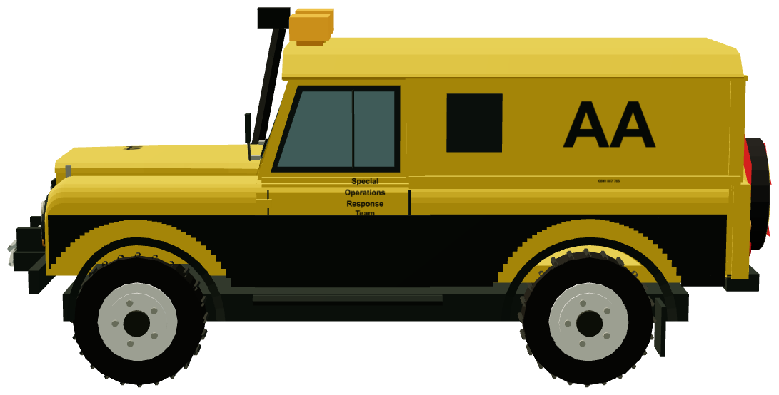 AA Special Operations Response Team Defender 110 — side render