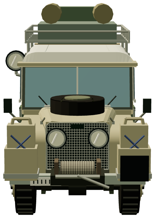 George Adamson Nairobi to London Series I — front render