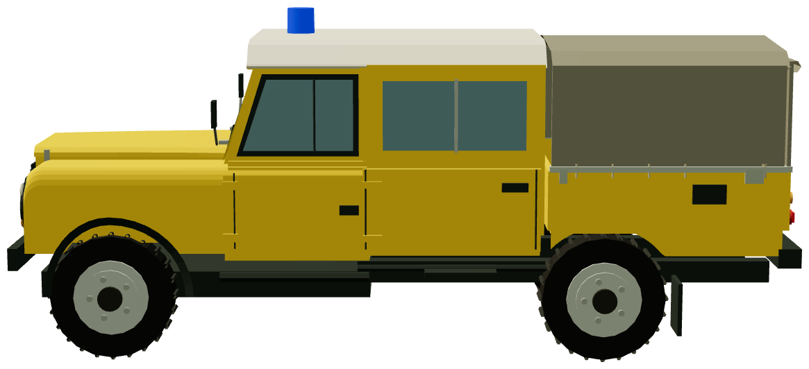 Ajaccio Forestiers-Sapeurs Defender — side render