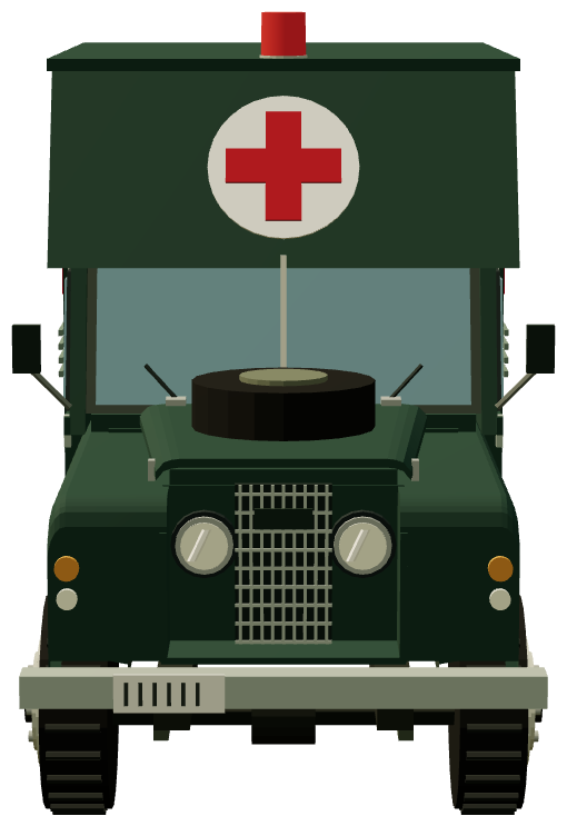 Series II Ambulance — front render