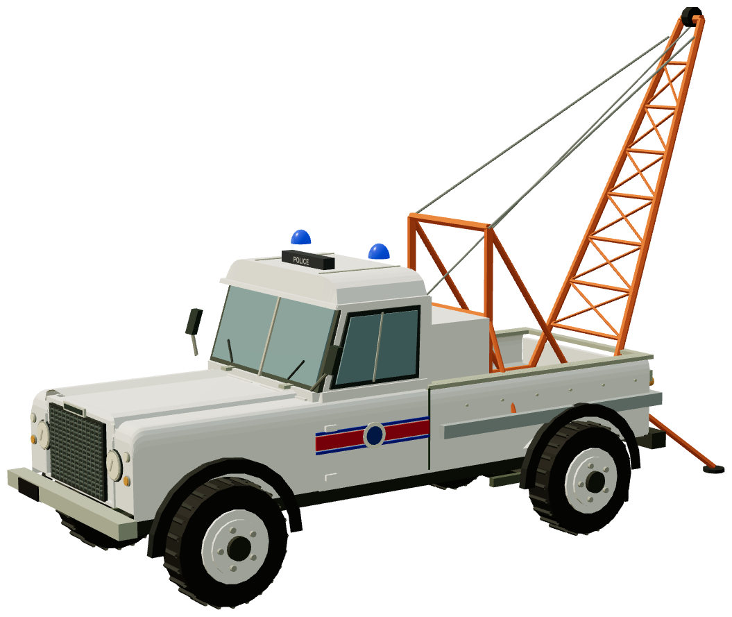 ASSAR 127 Stage 1 V8 Winch Vehicle — three-quarter render