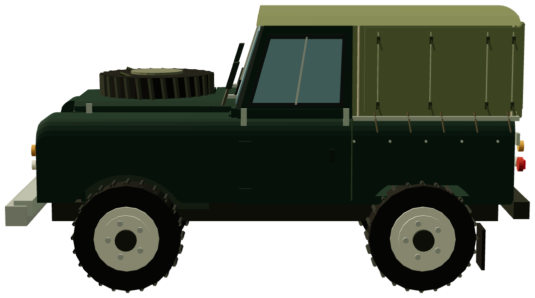 Series II Command Recon — side render