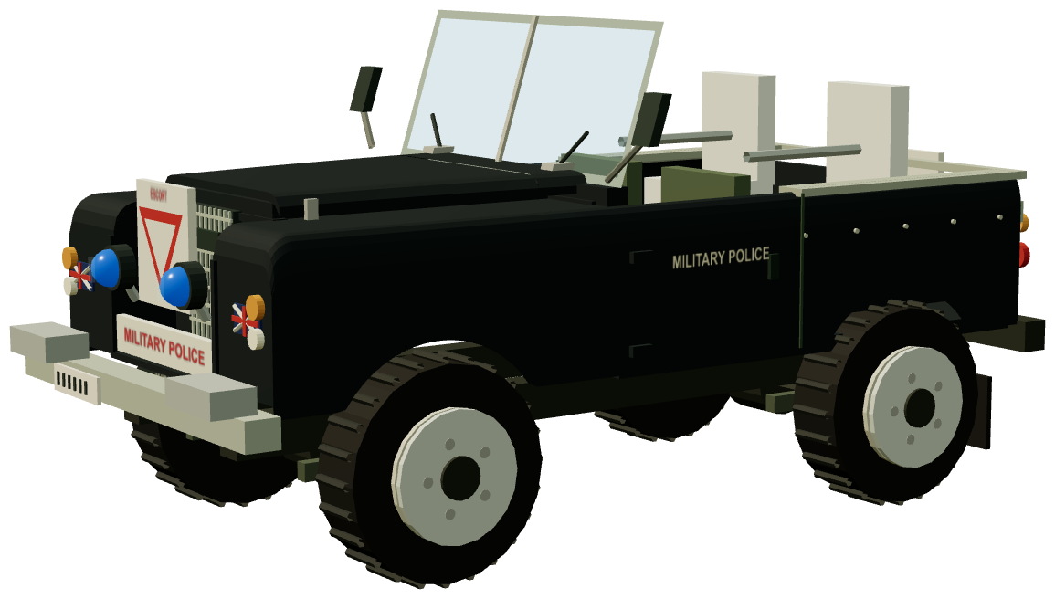 BAOR ceremonial / security 88 — three-quarter render