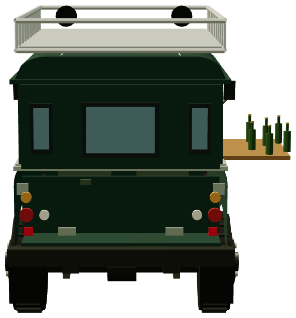 Beer Landy Series III Bar — rear render