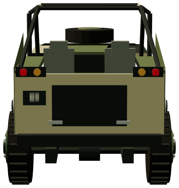 BIRST Mobile Weapons Platform — rear render