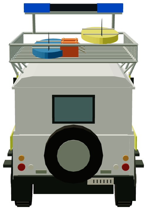 Blackpool Beach Patrol — rear render
