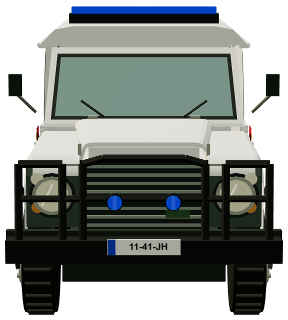 Bombeiros de Leiria Defender Comando — front render