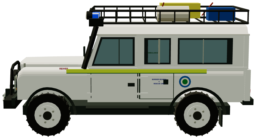Border Search and Rescue Defender — side render
