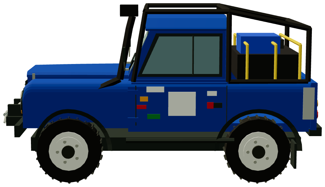 Borneo Safari Recovery Defender 90 — side render
