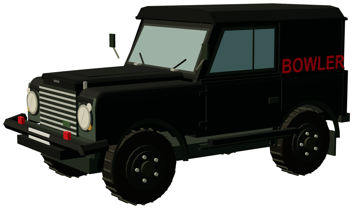 Bowler Fast Road Defender 90 XS — three-quarter render