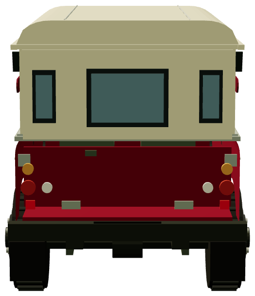 British Railways Yard Runabout — rear render