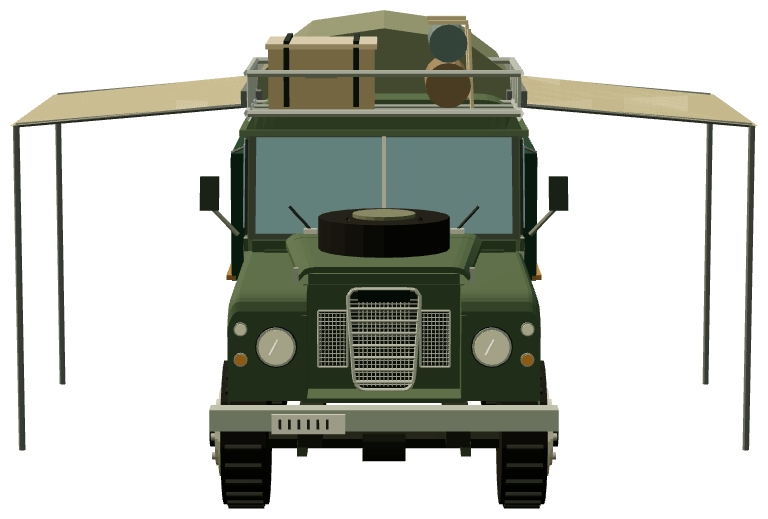 Carawagon Mobile Education Unit — front render