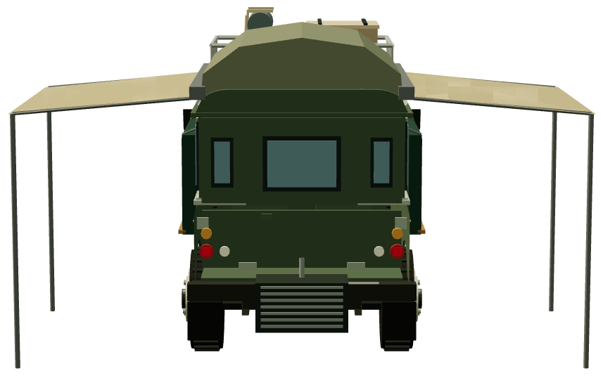 Carawagon Mobile Education Unit — rear render