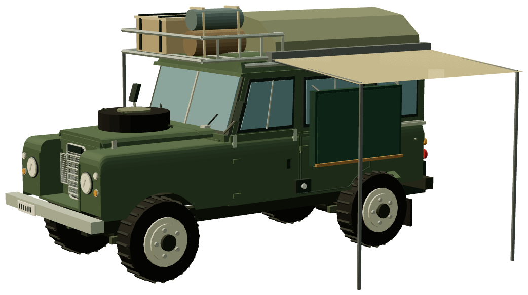 Carawagon Mobile Education Unit — three-quarter render