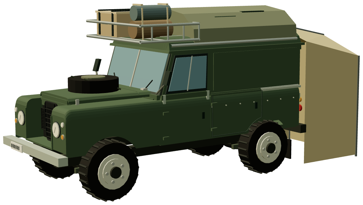 Carawagon Mobile Clinic — three-quarter render
