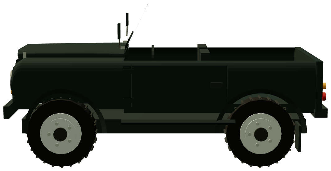 Defender 90 — side render