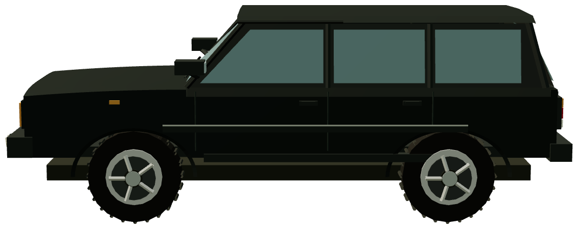 Range Rover P38 — side render
