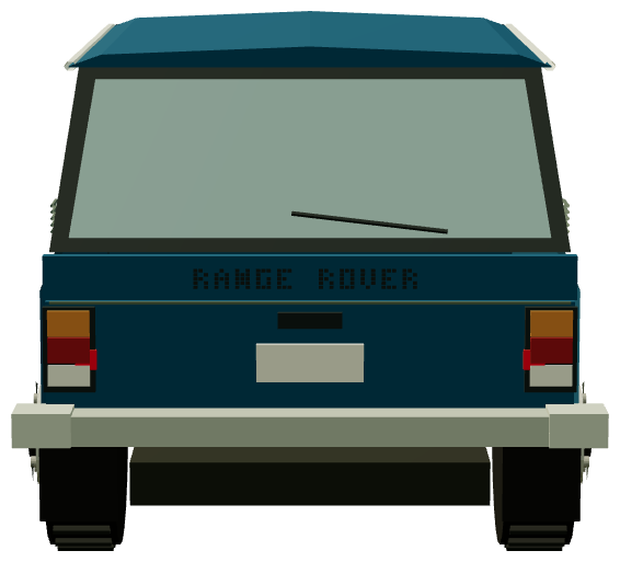 Range Rover Classic — rear render