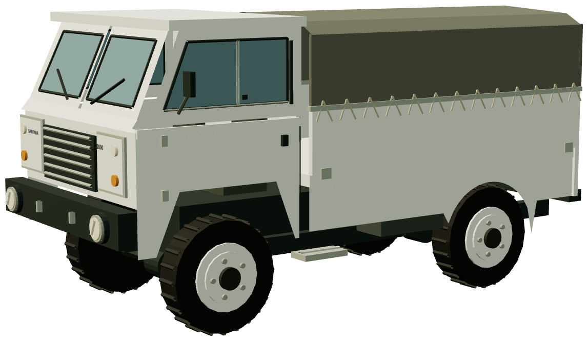 Santana 2000 FC Soft Top — three-quarter render