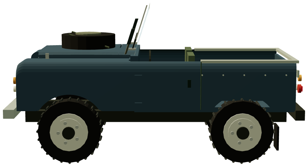 Series II 88″ — side render
