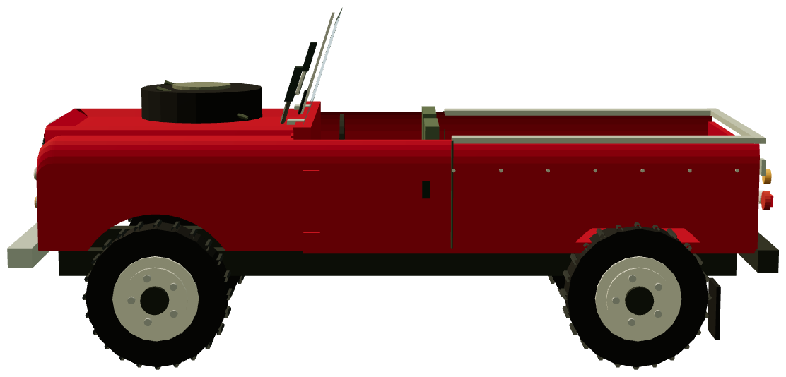 Series III Stage 1 V8 109″ — side render