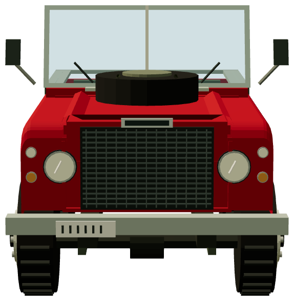 Series III Stage 1 V8 88″ — front render