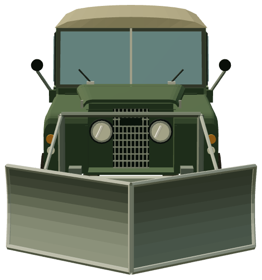 Cuthbertson Snowplough — front render