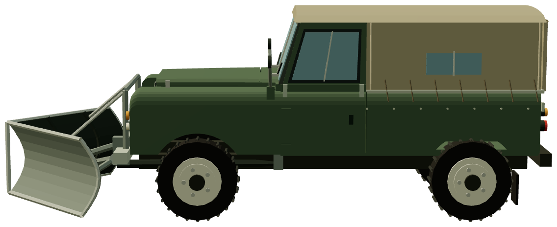 Cuthbertson Snowplough — side render