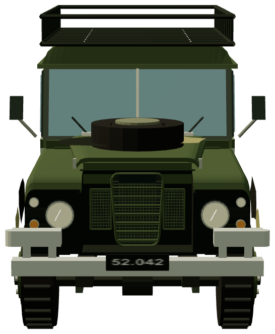 Danish Army 109 Commander’s Caravan — front render
