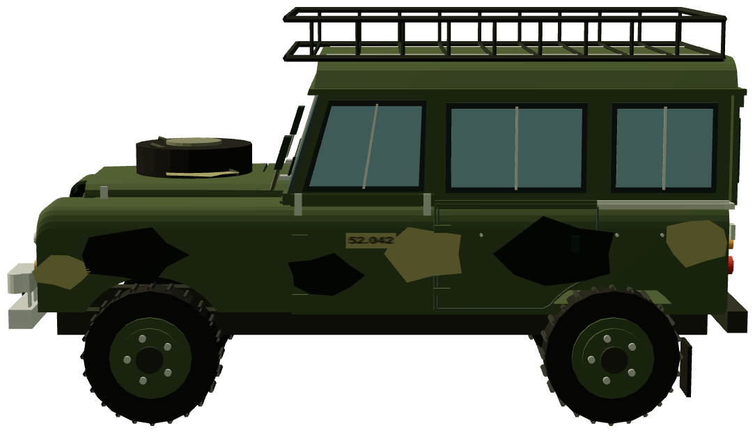 Danish Army 109 Commander’s Caravan — side render