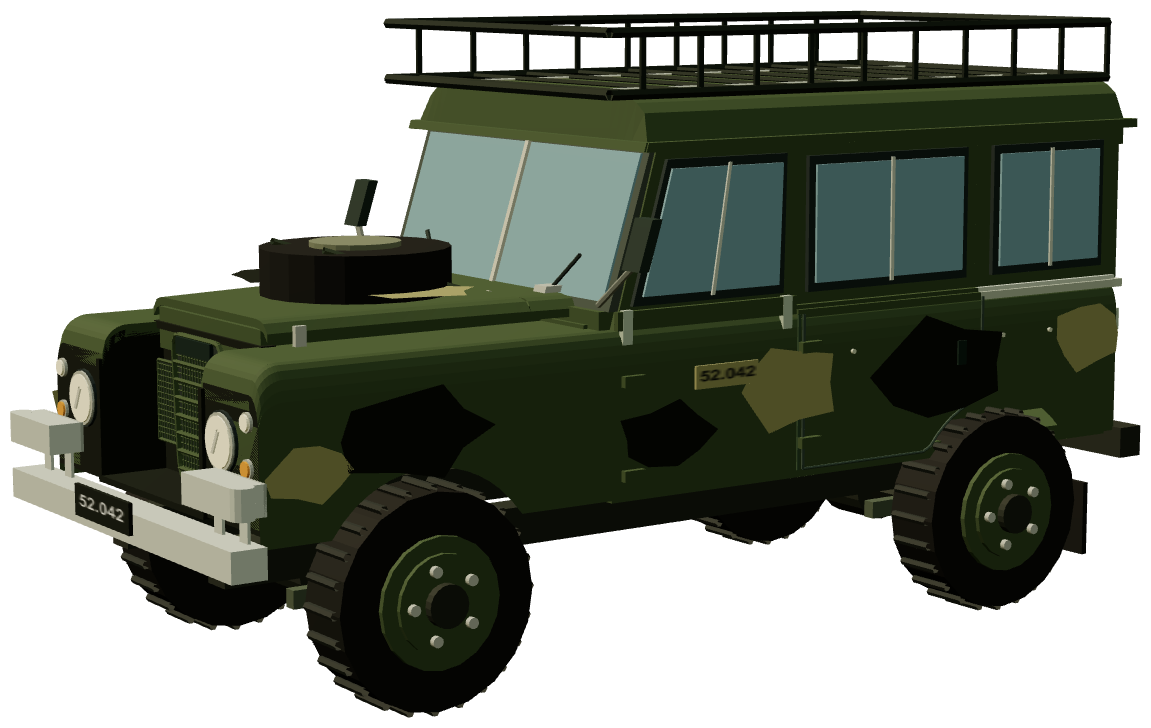 Danish Army 109 Commander’s Caravan — three-quarter render