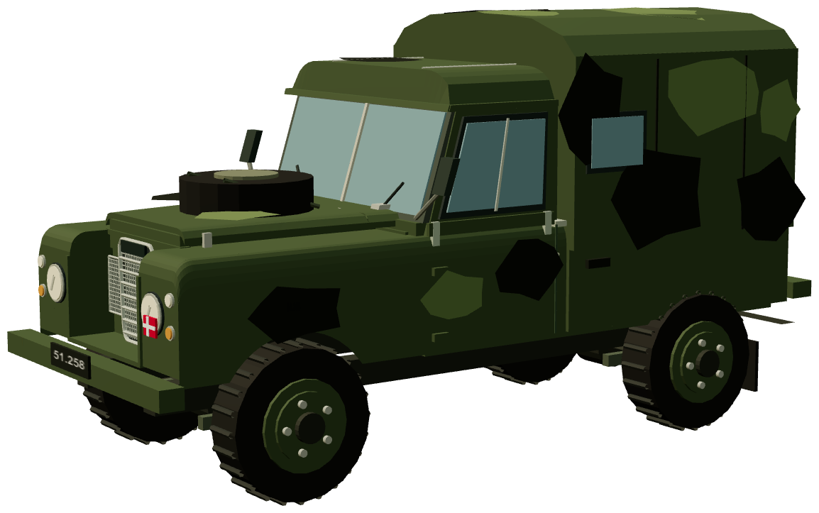 Danish Army 109 Sylvania Telephone Exchange — three-quarter render