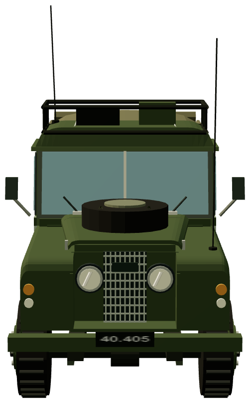 Danish Army 109 TACP — front render
