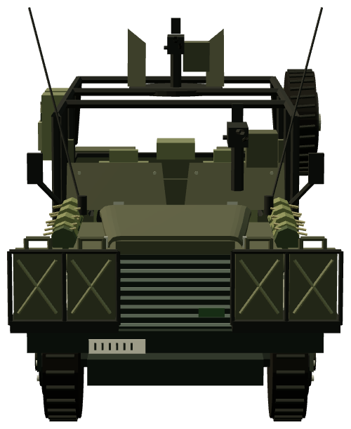 Defender 130 Kajman — front render