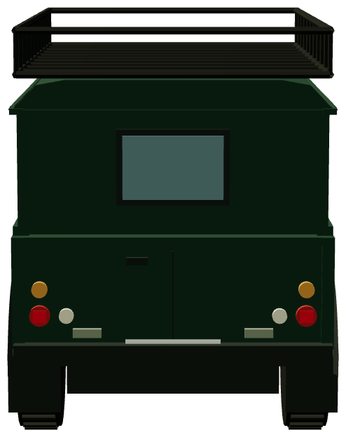 Finnish Defender 110 Station Wagon — rear render