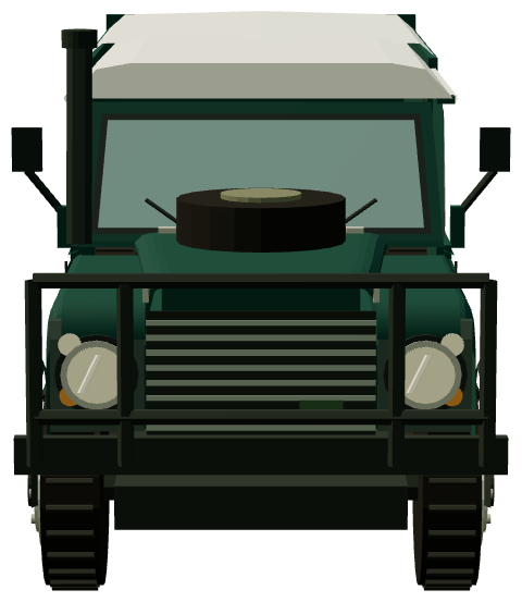 Foley Defender 6×6 — front render