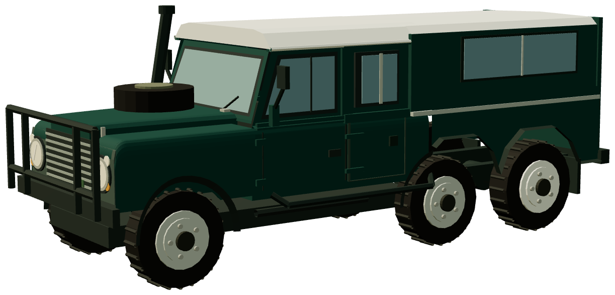 Foley Defender 6×6 — three-quarter render