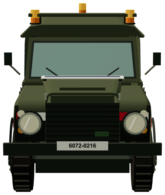 French Army 6072-series Convoy Escort Defender 110 — front render