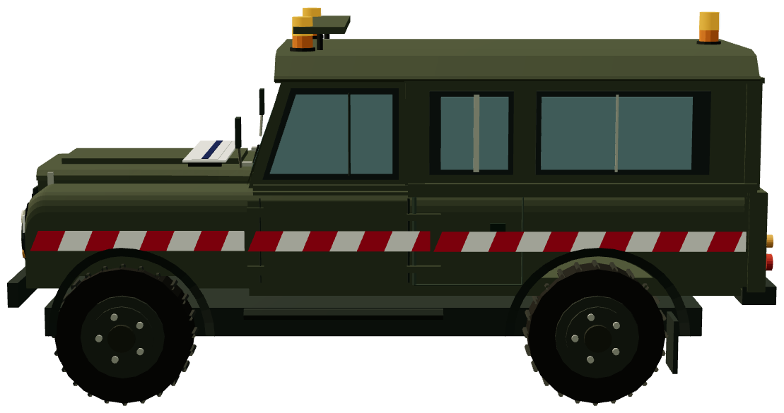 French Army 6072-series Convoy Escort Defender 110 — side render