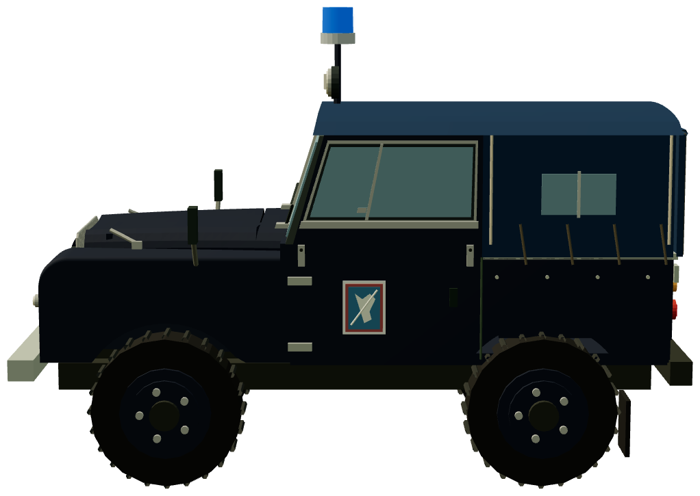 Gendarmerie Belge 80 — side render