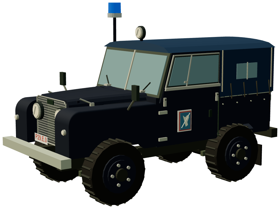 Gendarmerie Belge 80 — three-quarter render