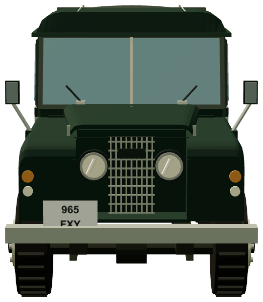 GPO USi Burtonwood Tail-Lift Pickup — front render