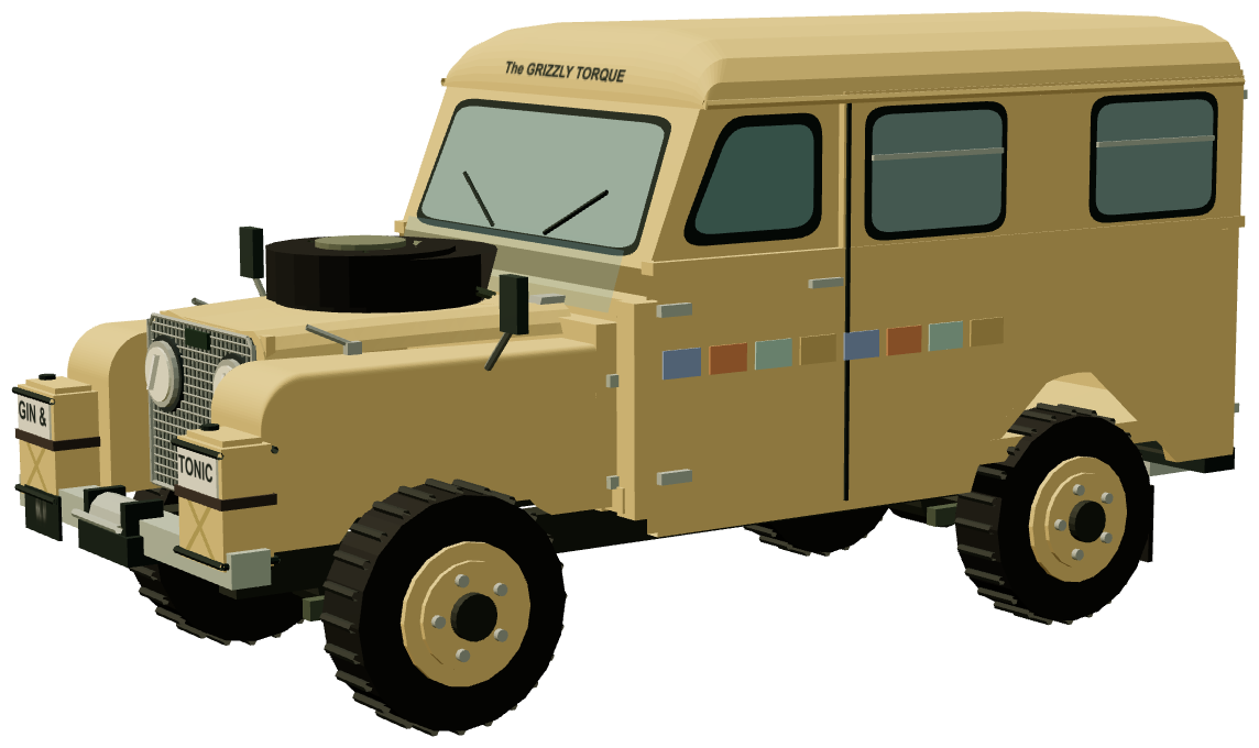 Grizzly Torque — three-quarter render
