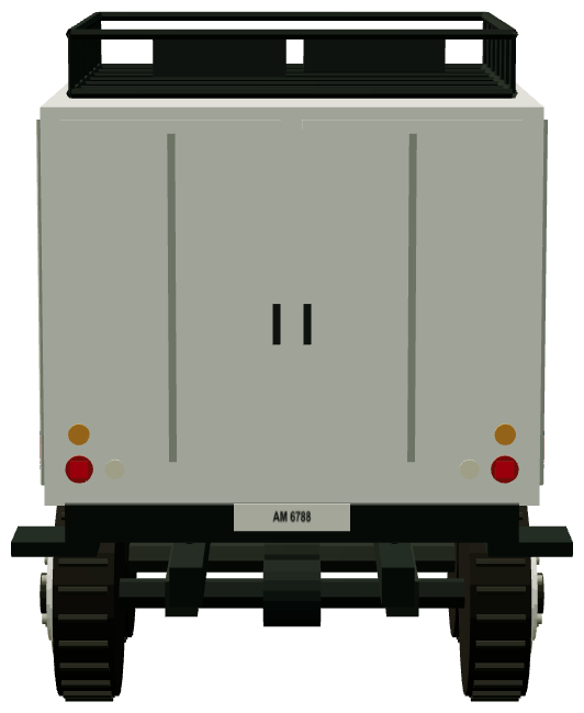 HKPF EOD Defender 130 6×6 — rear render