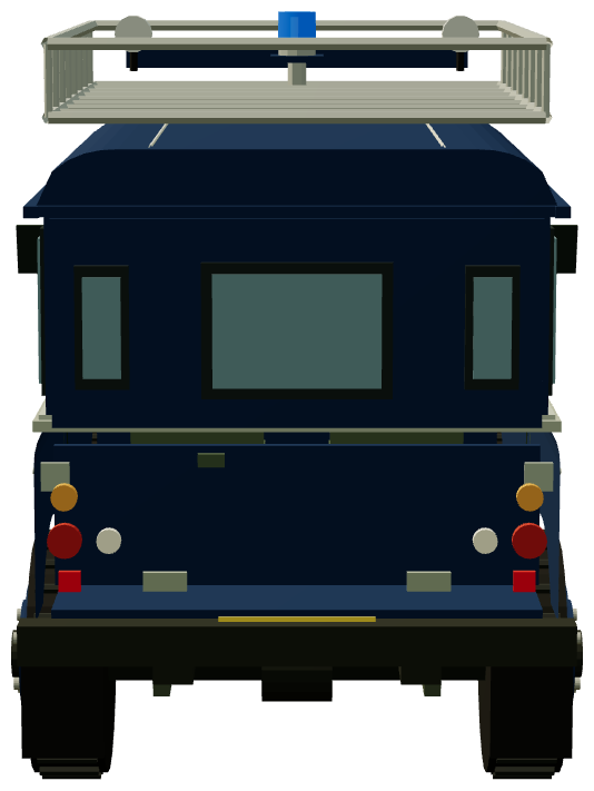 HM Coastguard Fleetwood Series III 88 — rear render
